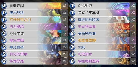 《爐石戰記》通靈學院無限回合法卡組攻略 通靈學院無限回合法怎麽組