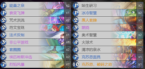 《爐石戰記》愚人法卡組匯總 貧瘠之地愚人法術法攻略