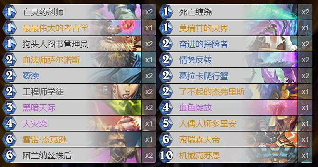 《爐石戰記手遊》2020T1卡組推薦 外域的灰燼狂野T1卡組推薦