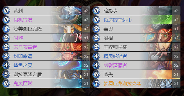 《爐石戰記手遊》鬼靈賊卡組推薦 狂野傳說卡組鬼靈賊構築