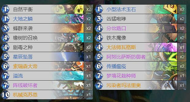 《爐石戰記手遊》外域的灰燼千機德推薦 娛樂卡組千機德介紹