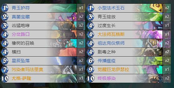 《爐石戰記手遊》登頂青玉德卡組推薦 狂野登頂青玉德卡組構築