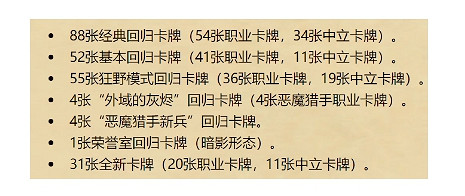 《爐石戰記》20.0更新檔說明 20.0更新內容一覽