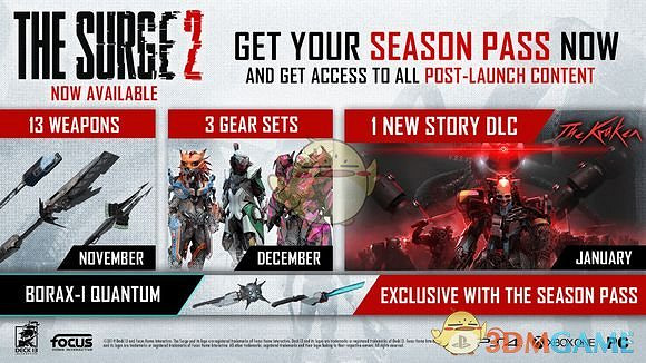 《機甲狂潮2》季票內物品介紹