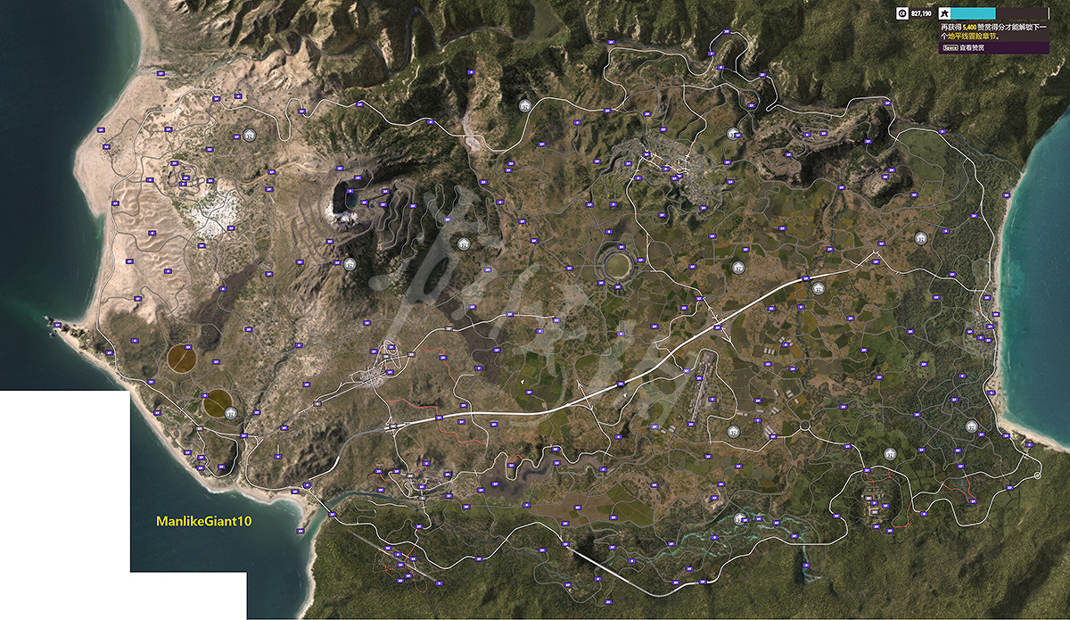 《極限競速地平線5》藏寶圖分享 遊戲寶藏在哪？