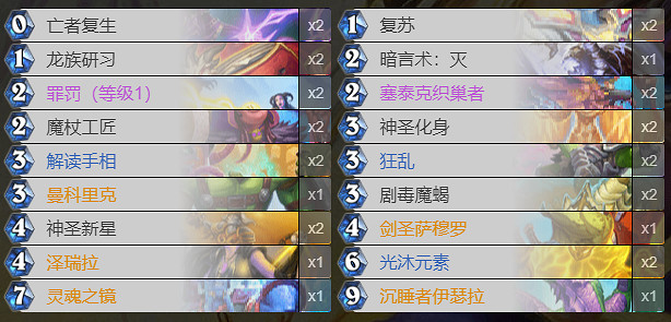 《爐石戰記》備戰套牌匯總 20.2預組備戰套牌一覽