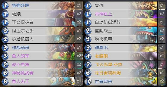 《爐石戰記》暗月馬戲團死魚騎卡組攻略 暗月馬戲團死魚騎怎麽組