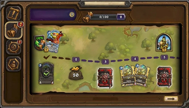 《爐石戰記》貧瘠之地獎勵路線更新一覽 通行證獎勵一覽