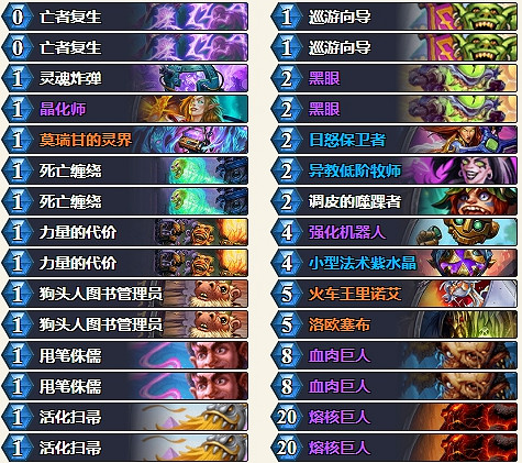 《爐石戰記》2021年3月狂野登頂卡組推薦 最新狂野登頂卡組一覽