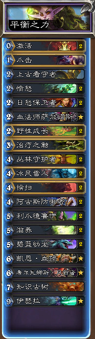 《爐石戰記》經典模式德魯伊卡組推薦 經典模式咆哮德怎麽組