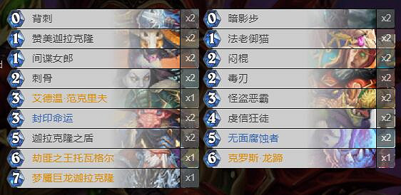 《爐石戰記手遊》廉價JK賊卡組推薦 標準廉價JK賊卡組構築 《爐石戰記手遊》廉價JK賊卡組推薦 標準廉價JK賊卡組構築