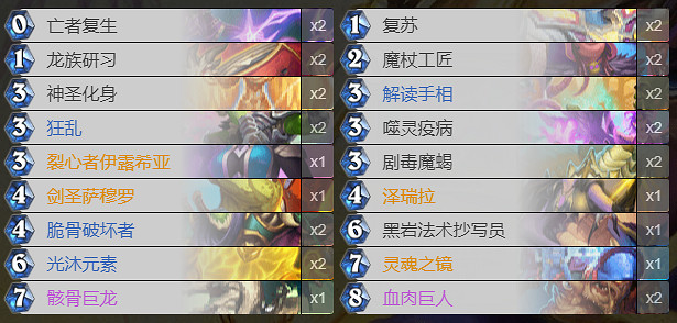 《爐石戰記》貧瘠之地的錘煉卡組推薦 貧瘠之地常見卡組