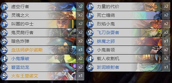 《爐石戰記》10月黃金賽卡組推薦 10月黃金賽8勝卡組分享