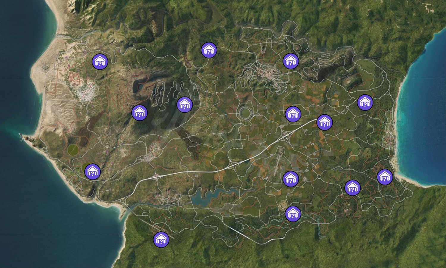 《極限競速地平線5》全收集點地圖位置匯總 藏寶圖及賽事點位大全 《極限競速地平線5》全收集點地圖位置匯總 藏寶圖及賽事點位大全