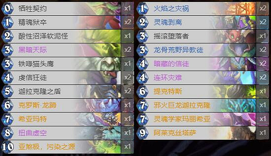 《爐石戰記》暗月馬戲團祈求術卡組攻略 暗月馬戲團祈求術怎麽組