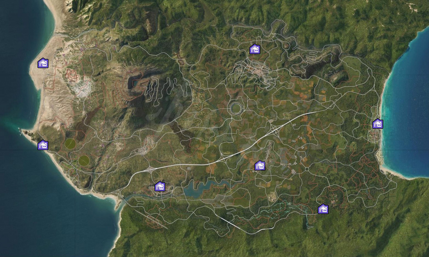 《極限競速地平線5》全收集點地圖位置匯總 藏寶圖及賽事點位大全 《極限競速地平線5》全收集點地圖位置匯總 藏寶圖及賽事點位大全