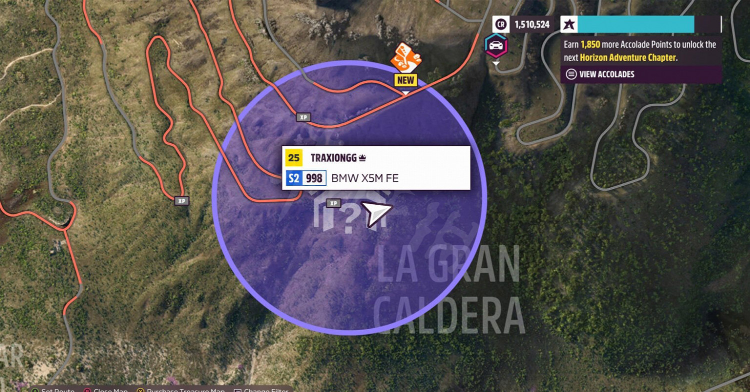 《極限競速地平線5》車房寶物地圖坐標匯總 全車房寶物收集指南