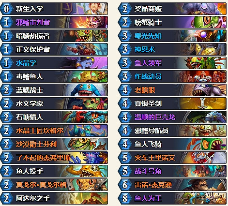 《爐石戰記》最新T1卡組狂野分享 狂野模式最新T1卡組有哪些