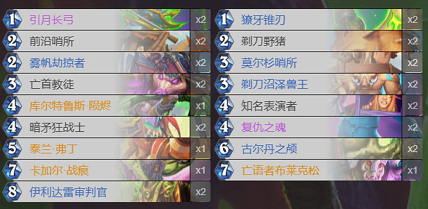 《爐石戰記》備戰套牌匯總 20.2預組備戰套牌一覽