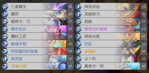 《爐石戰記》貧瘠之地的錘煉卡組推薦 貧瘠之地常見卡組