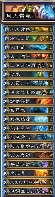 《爐石戰記》經典模式預組卡組一覽 懷舊模式預組套牌