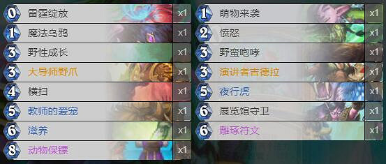 《爐石戰記》對決模式卡組推薦 對決模式全職業卡組構築分享 《爐石戰記》對決模式卡組推薦 對決模式全職業卡組構築分享