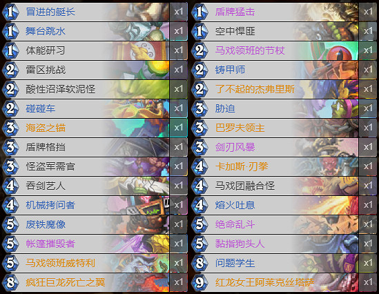 《爐石戰記》暗月馬戲團宇宙戰卡組攻略 暗月馬戲團宇宙戰怎麽組