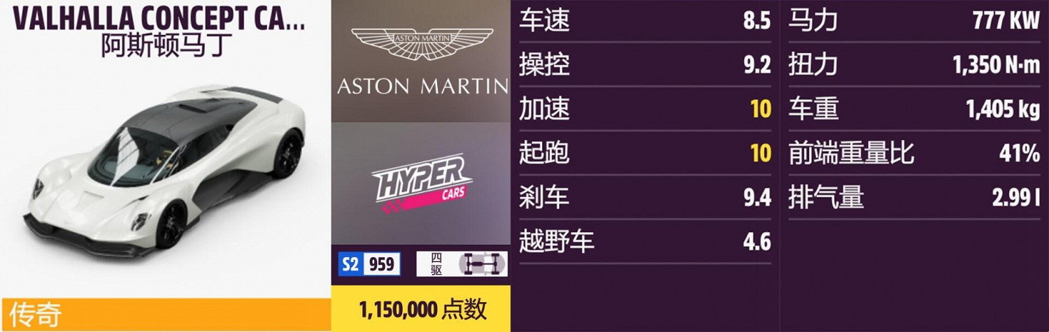 《極限競速:地平線5》阿斯頓馬丁全車輛獲取方法介紹 《極限競速:地平線5》阿斯頓馬丁全車輛獲取方法介紹