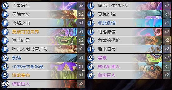 《爐石戰記》暗月馬戲團黑眼術卡組攻略 暗月馬戲團黑眼術怎麽組