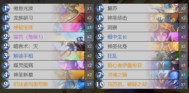 《爐石戰記》貧瘠之地的錘煉卡組推薦 貧瘠之地常見卡組