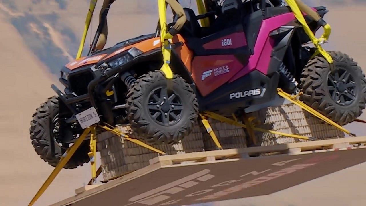 微軟空投真車造勢 推廣《極限競速：地平線5》