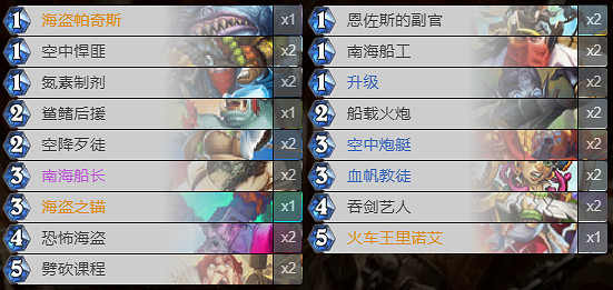 《爐石戰記》暗月馬戲團海盜戰卡組攻略 暗月馬戲團海盜戰怎麽組