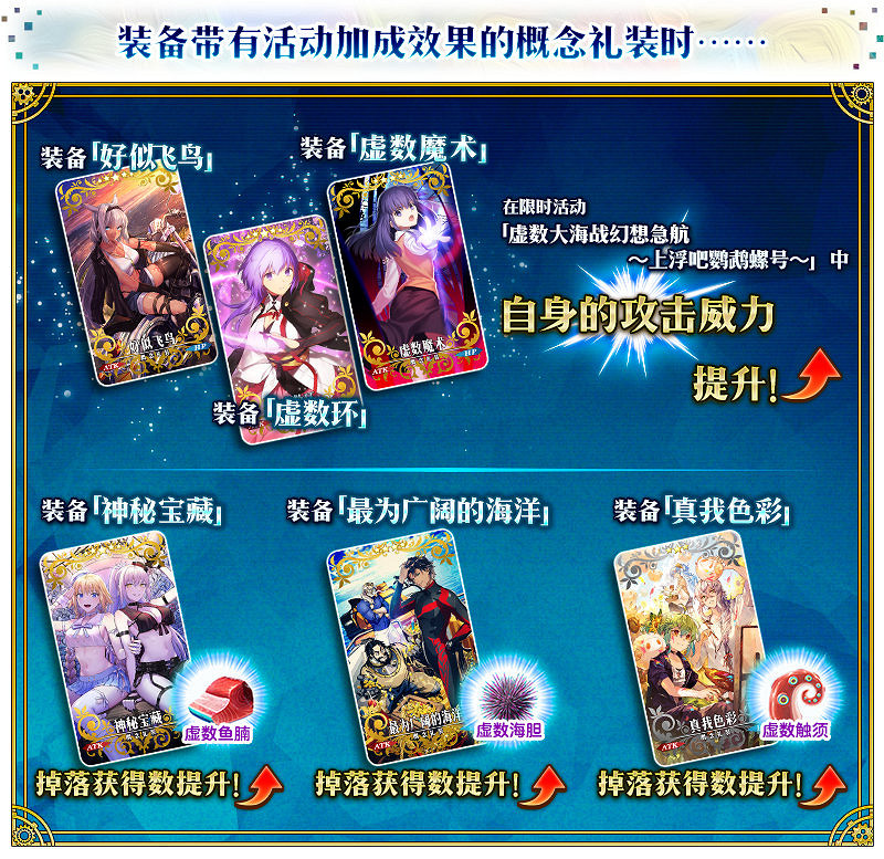 《FGO》虛數大海戰加成從者一覽 虛數大海戰中國伺服器加成情況