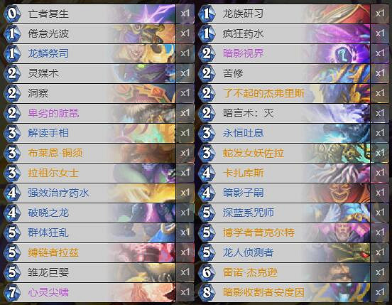 《爐石戰記》暗月馬戲團宇宙龍牧卡組攻略 暗月馬戲團宇宙龍牧怎麽組