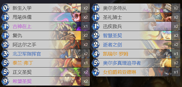 《爐石戰記》貧瘠之地聖契騎怎麽玩 版本最強卡組聖契騎構築推薦