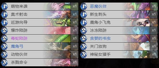 《爐石戰記》對決模式卡組推薦 對決模式全職業卡組構築分享 《爐石戰記》對決模式卡組推薦 對決模式全職業卡組構築分享