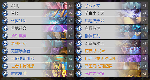 《爐石戰記手遊》復活牧卡組推薦 復活牧2020卡組構築分享