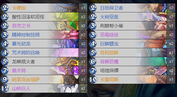 《爐石戰記手遊》冠軍大廳亂鬥卡組匯總 2020冠軍大廳亂鬥卡組一覽