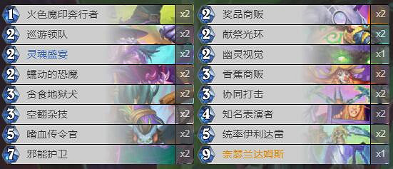 《爐石戰記》暗月馬戲團快攻瞎卡組攻略 暗月馬戲團快攻瞎怎麽組