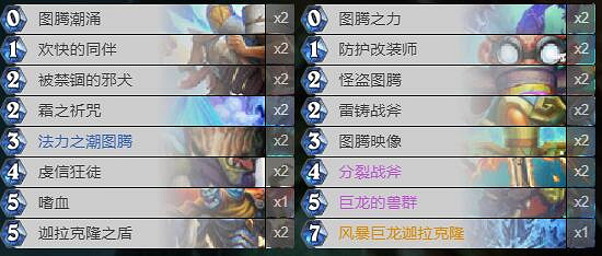 《爐石戰記手遊》JK圖騰薩卡組推薦 標準JK圖騰薩卡組構築