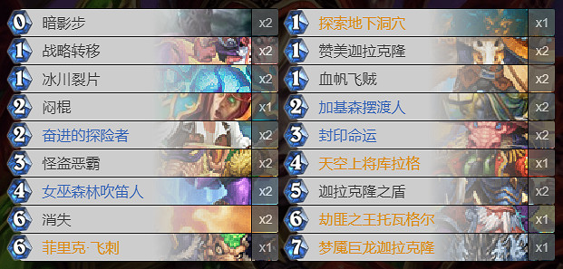 《爐石戰記手遊》任務賊卡組推薦 任務賊2020卡組構築分享