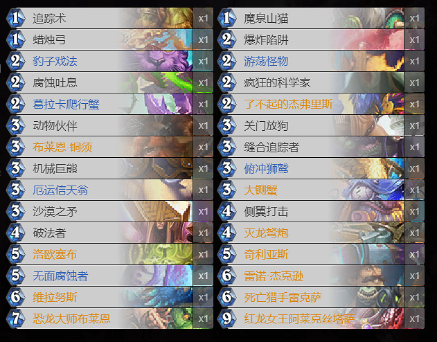 《爐石戰記手遊》狂野宇宙獵卡組推薦 狂野傳說卡組宇宙獵構築分享 《爐石戰記手遊》狂野宇宙獵卡組推薦 狂野傳說卡組宇宙獵構築分享