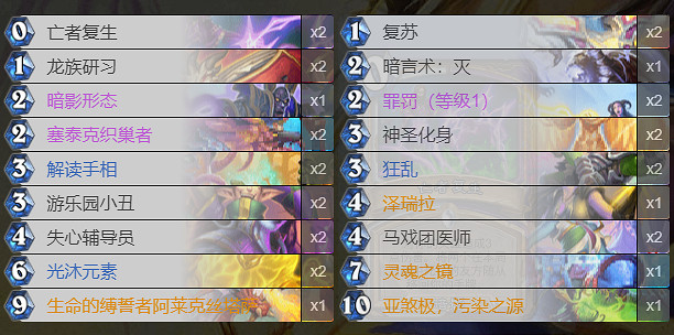 《爐石戰記》貧瘠之地的錘煉卡組推薦 貧瘠之地常見卡組