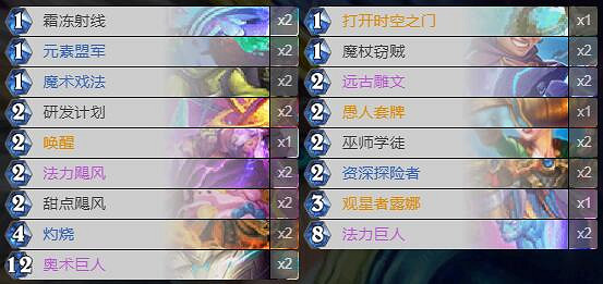 《爐石戰記》暗月馬戲團奇蹟法卡組攻略 暗月馬戲團奇蹟法怎麽組