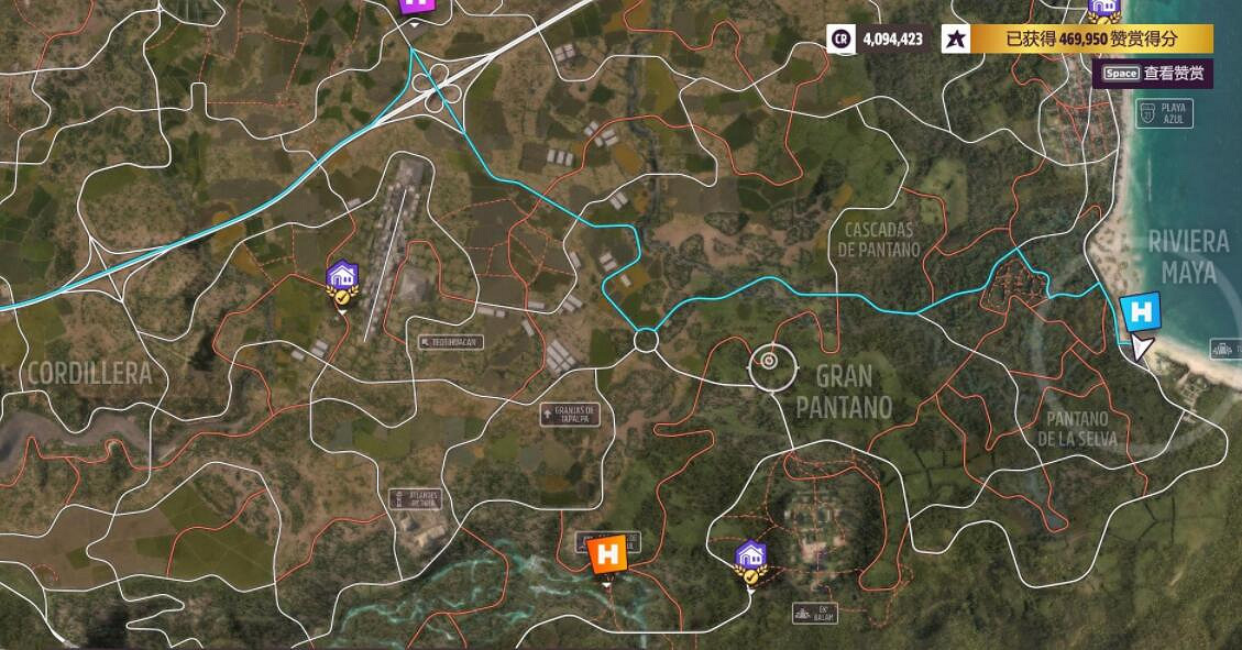 《極限競速地平線5》嘉年華地標位置點分布 嘉年華地點有哪些？