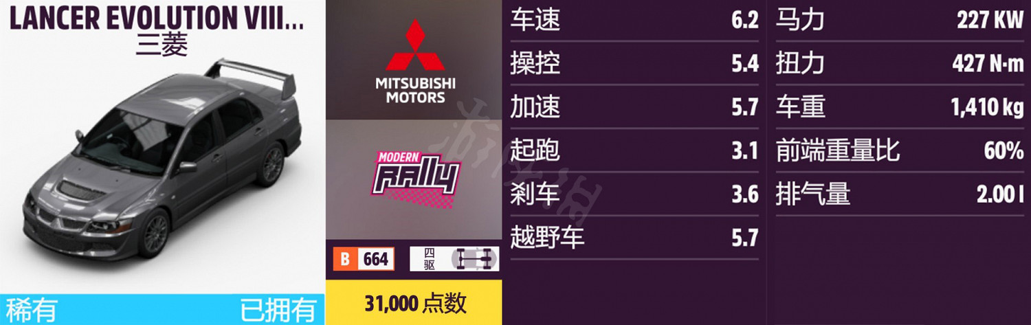 《極限競速地平線5》車輛名單全圖鑒 車輛屬性及解鎖方式大全