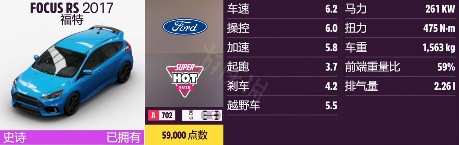 《極限競速地平線5》車輛名單全圖鑒 車輛屬性及解鎖方式大全