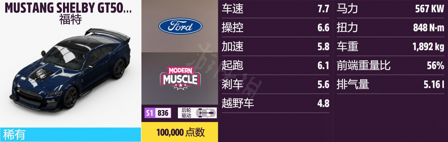 《極限競速地平線5》車輛名單全圖鑒 車輛屬性及解鎖方式大全