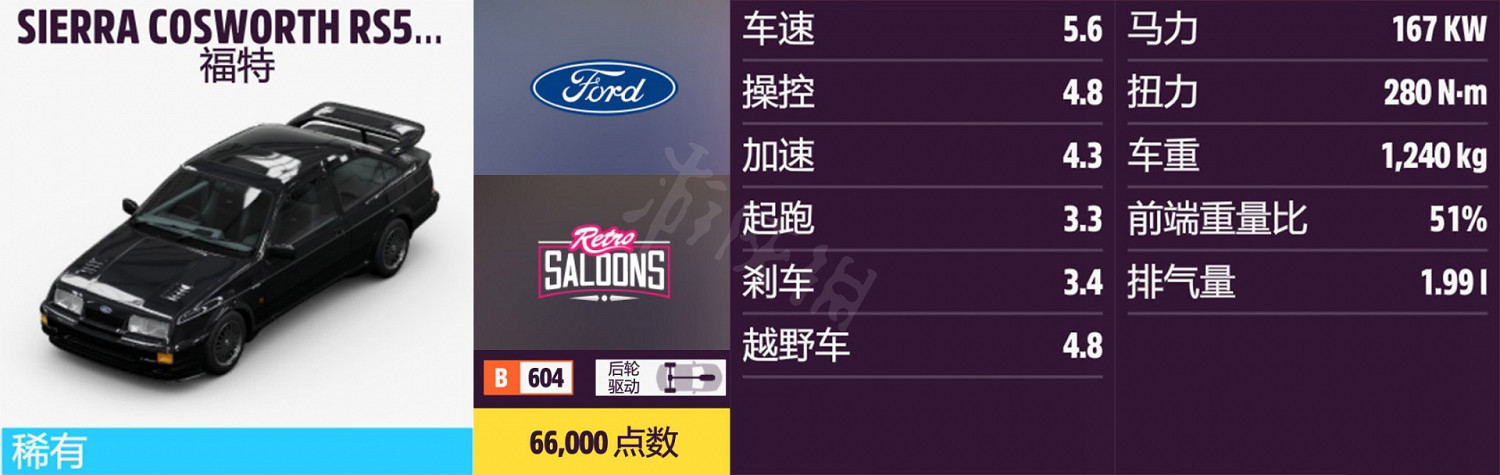 《極限競速地平線5》車輛名單全圖鑒 車輛屬性及解鎖方式大全