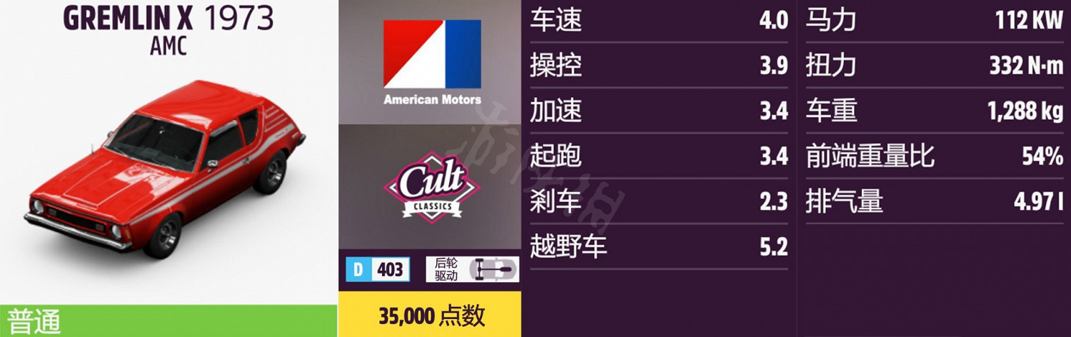 《極限競速地平線5》車輛名單全圖鑒 車輛屬性及解鎖方式大全